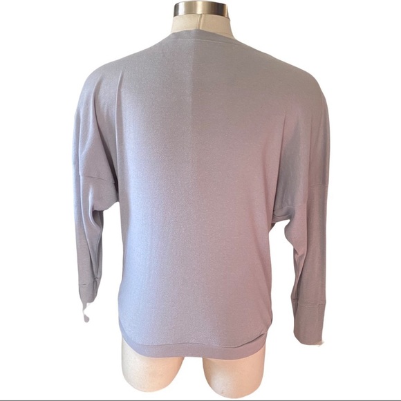 Disney Parks Women Mickey Mouse Dolman Long Sleeve Rhinestone Gray T-Shirt Sz M - Picture 4 of 11